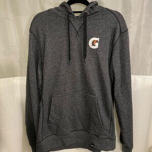 New Era Charcoal Hoodie with Logo
